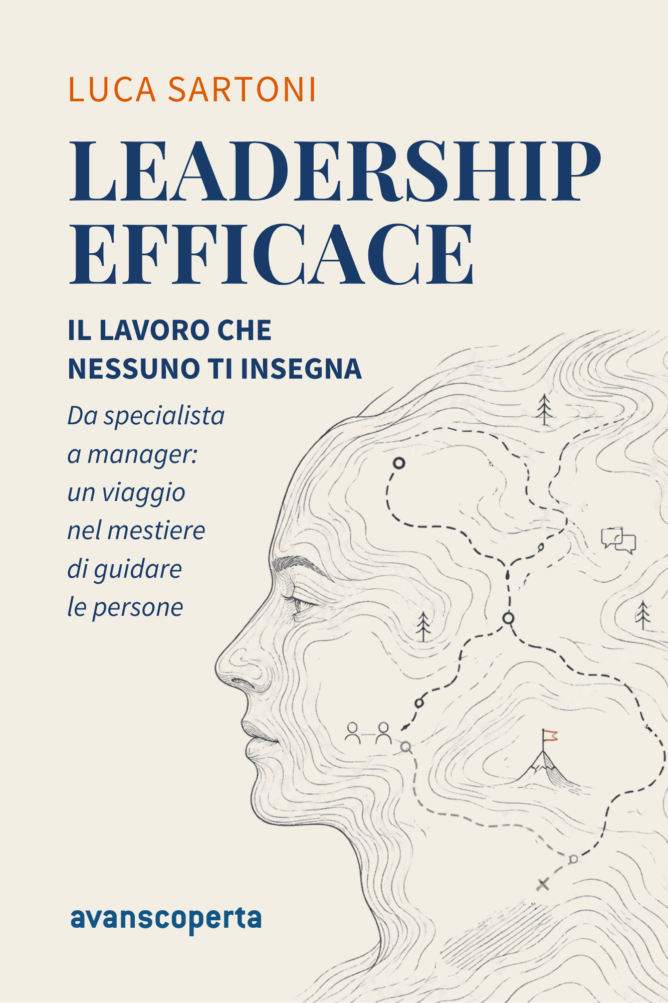 Prima di copertina libro Leadership efficace - Sartoni